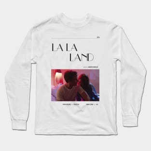 La La Land - Movie Poster - Damien Chazelle Long Sleeve T-Shirt